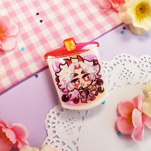 Load image into Gallery viewer, Genshin Boba Tea Grips - Acrylic Phone Grip