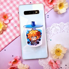 Load image into Gallery viewer, Genshin Boba Tea Grips - Acrylic Phone Grip