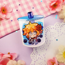 Load image into Gallery viewer, Genshin Boba Tea Grips - Acrylic Phone Grip