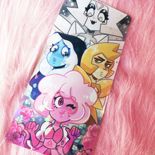 Load image into Gallery viewer, SU - Diamonds - Holographic Prism Bookmark