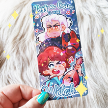 Load image into Gallery viewer, Toss A Coin - Holographic Prism Bookmark