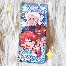 Load image into Gallery viewer, Toss A Coin - Holographic Prism Bookmark