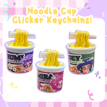 Load image into Gallery viewer, Huntr/x Noodle Cup Clicker Keychains
