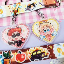 Load image into Gallery viewer, GO - Gomens - Ineffable Husbands - Mini Lanyard + Acrylic Keychain Set
