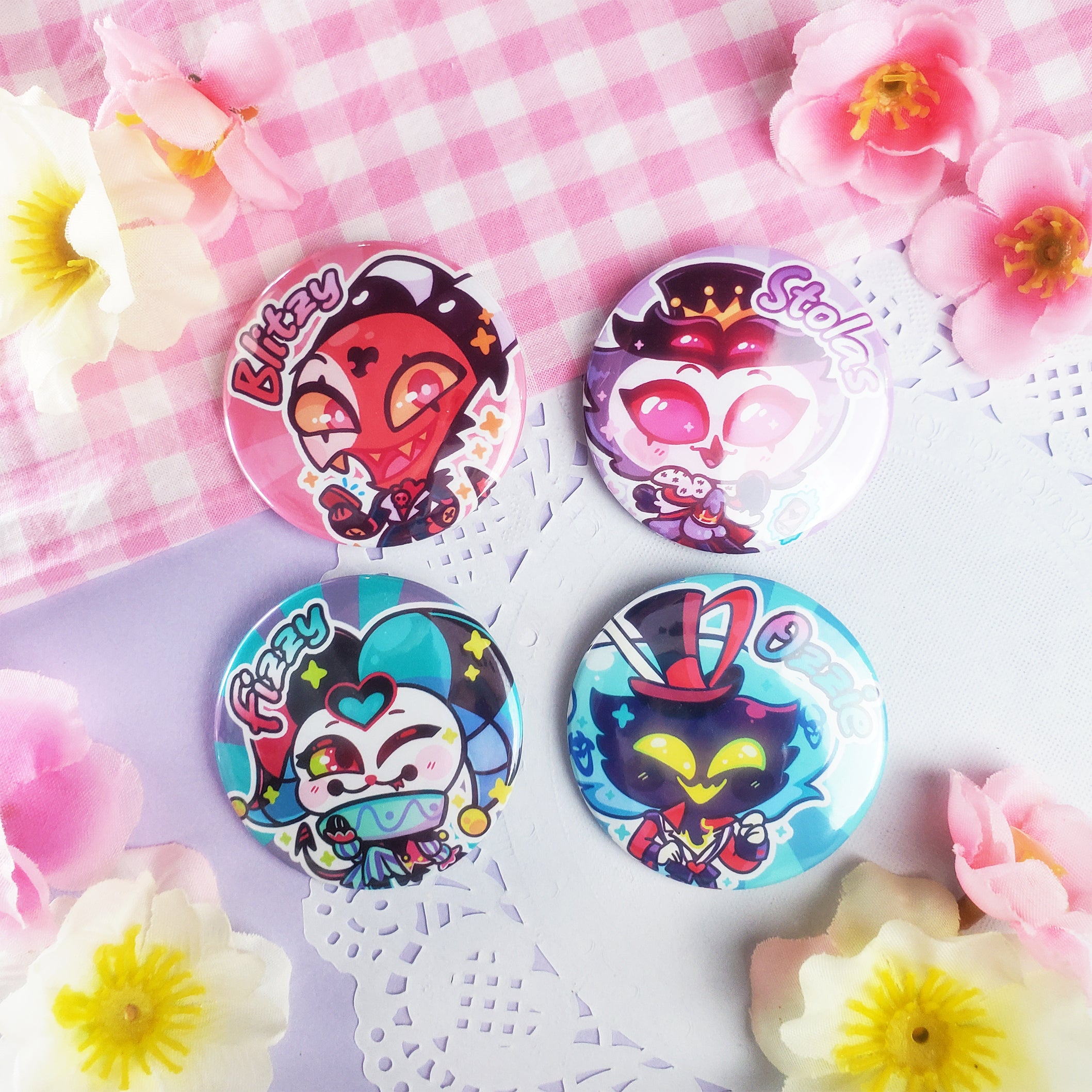 Helluvaboss ピンバッジ Amazon | hazbin hotel helluva boss ピンズ ハズビンホテル