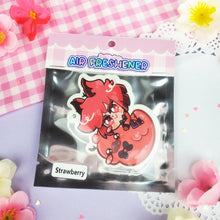 Load image into Gallery viewer, Hazbin - Alastor Ducky Strawberry Scented Air Freshener
