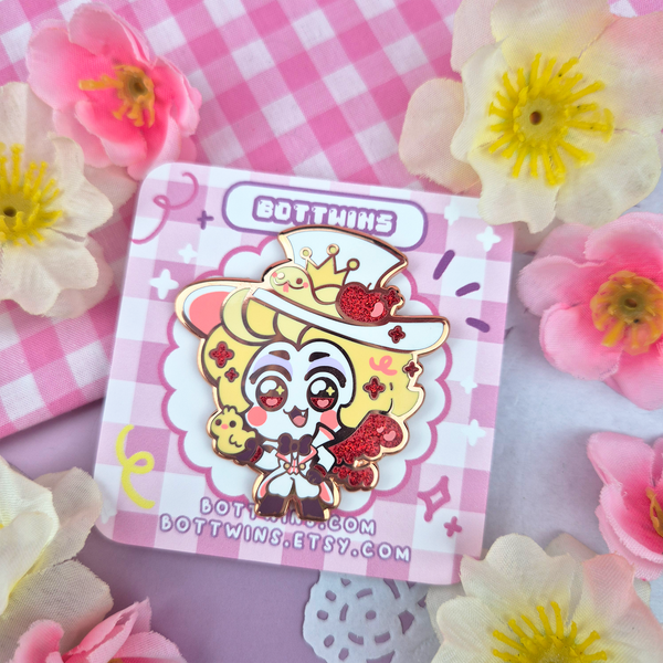 Hazbin Hotel - Lucifer - Hard Enamel Pin