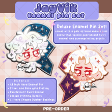 Load image into Gallery viewer, PRE-ORDER | JayVik Hard Enamel Pin Set
