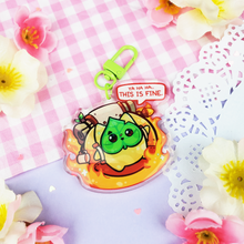 Load image into Gallery viewer, TOTK - This is Fine Korok - Acrylic Keychain
