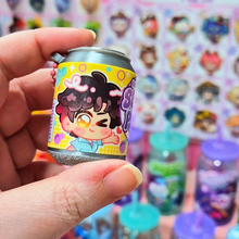 Load image into Gallery viewer, Soda Can Clicker Keychains | Saja Boys | Fizzy Soda | Shadow Milk Soda
