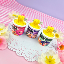 Load image into Gallery viewer, Huntr/x Noodle Cup Clicker Keychains
