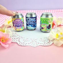 Load image into Gallery viewer, Soda Can Clicker Keychains | Saja Boys | Fizzy Soda | Shadow Milk Soda

