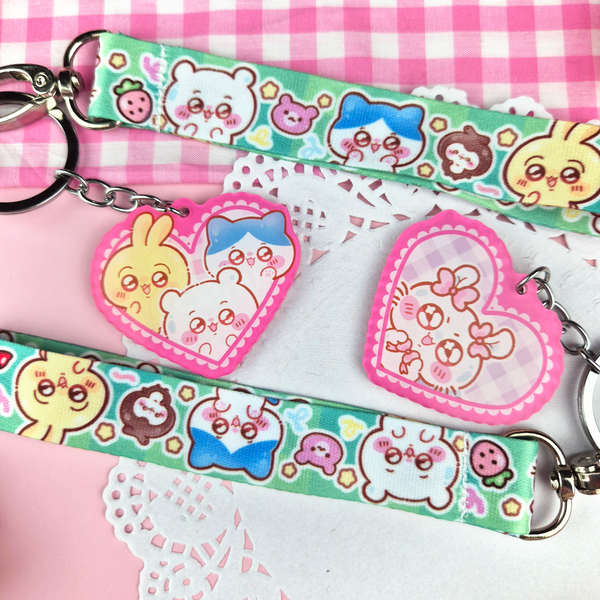 Chiikawa - Mini Lanyard + Keychain Set