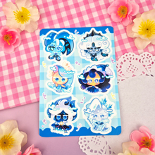 Load image into Gallery viewer, Cookie - Chibis - Kiss Cut - Sticker Sheet - Vinyl Stickers

