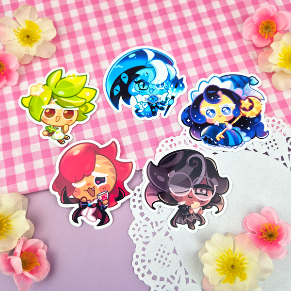Cookies - Chibi - Stickers, Die Cut Stickers