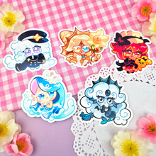 Load image into Gallery viewer, Cookies - Chibi - Stickers, Die Cut Stickers
