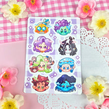 Load image into Gallery viewer, Critical Roll Campaigns - Kiss Cut - Sticker Sheet - Vinyl Stickers
