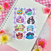 Load image into Gallery viewer, Critical Roll Campaigns - Kiss Cut - Sticker Sheet - Vinyl Stickers
