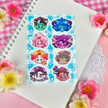 Load image into Gallery viewer, Critical Roll Campaigns - Kiss Cut - Sticker Sheet - Vinyl Stickers
