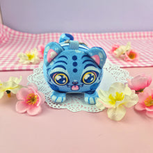 Load image into Gallery viewer, Derpy Tiger Mochi Plush Keychain Bag Charm (HE SQUEAKS!)
