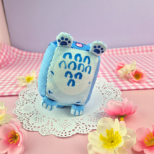 Load image into Gallery viewer, Derpy Tiger Mochi Plush Keychain Bag Charm (HE SQUEAKS!)
