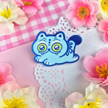 Load image into Gallery viewer, Derpy Tiger Handmade Pin
