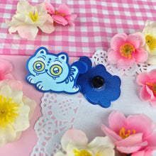 Load image into Gallery viewer, Derpy Tiger Handmade Pin
