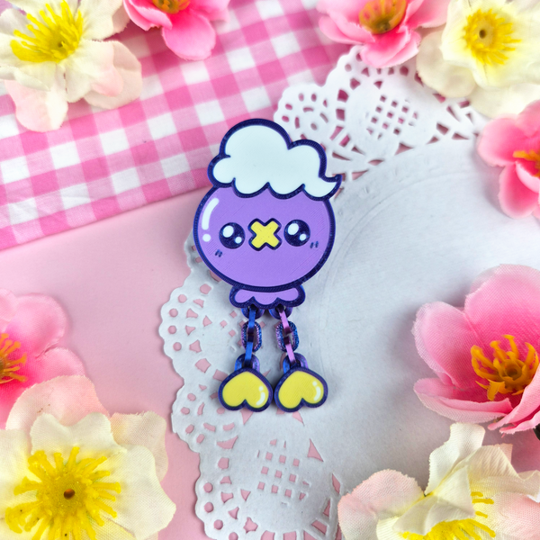 Drifloon Handmade Pin