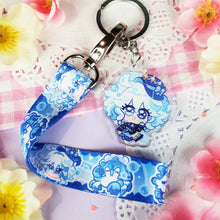 Load image into Gallery viewer, Genshin Impact - Furina - Mini Lanyard + Acrylic Keychain Set
