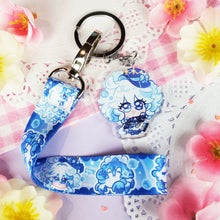 Load image into Gallery viewer, Genshin Impact - Furina - Mini Lanyard + Acrylic Keychain Set
