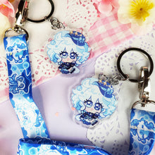 Load image into Gallery viewer, Genshin Impact - Furina - Mini Lanyard + Acrylic Keychain Set
