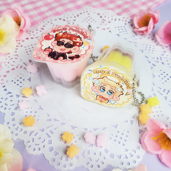 Gomens Pudding Keychains