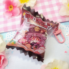 Load image into Gallery viewer, Genshin Impact - Hu Tao IceCream - Candy Shaker Bag - Acrylic Charms/Keychains
