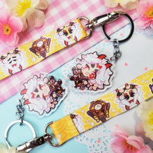 Load image into Gallery viewer, Genshin Impact - Arataki Itto - Mini Lanyard + Acrylic Keychain Set
