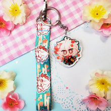 Load image into Gallery viewer, Genshin Impact - Kazuha - Mini Lanyard + Acrylic Keychain Set
