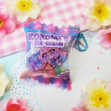 Load image into Gallery viewer, Genshin Impact - Kokomi IceCream - Candy Shaker Bag - Acrylic Charms/Keychains
