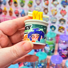 Load image into Gallery viewer, Huntr/x Noodle Cup Clicker Keychains
