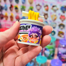 Load image into Gallery viewer, Huntr/x Noodle Cup Clicker Keychains
