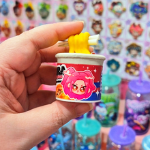 Load image into Gallery viewer, Huntr/x Noodle Cup Clicker Keychains
