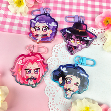 Load image into Gallery viewer, Kpop Demon Hunter Keychains - Acrylic Charms/Keychains
