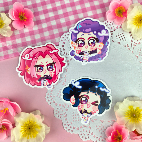 KPOP Demon Hunters - Stickers, Die Cut Stickers