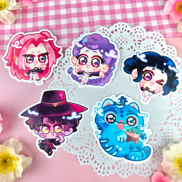 KPOP Demon Hunters - Stickers, Die Cut Stickers