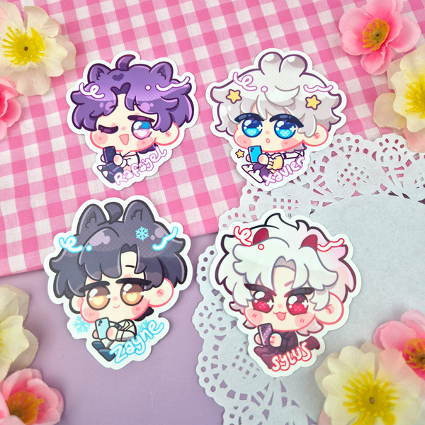 LADS - Stickers, Die Cut Stickers
