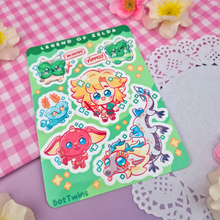 Load image into Gallery viewer, LOZ - Chibis - Kiss Cut - Sticker Sheet - Vinyl Stickers
