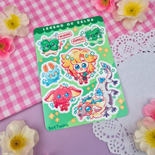 Load image into Gallery viewer, LOZ - Chibis - Kiss Cut - Sticker Sheet - Vinyl Stickers
