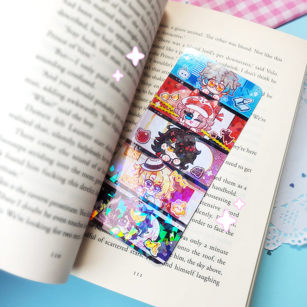 NIJISANJI Luxiem - Holographic Prism Bookmark