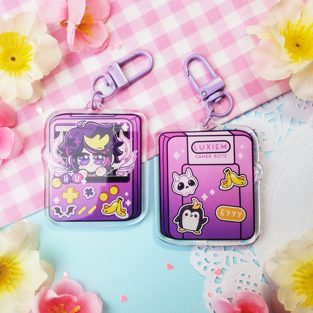 NIJISANJI Luxiem - Gamer Boys - Acrylic Charms/Keychains