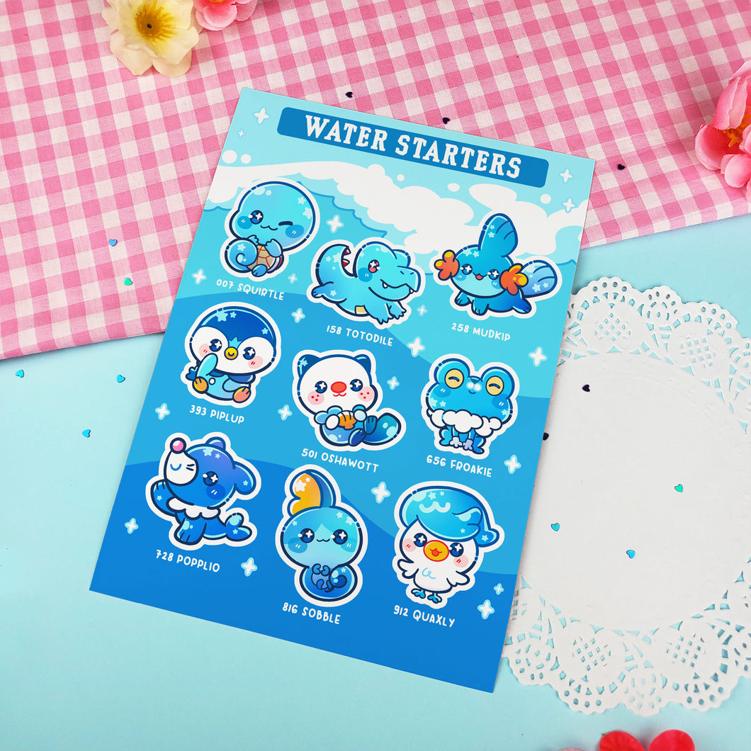 Starter Types + Ghosties - Prints