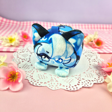 Load image into Gallery viewer, Shadow Milk Mochi Plush Keychain Bag Charm (HE SQUEAKS!)
