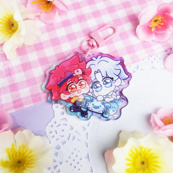 Sk8 - Reki + Langa  - Acrylic Keychain